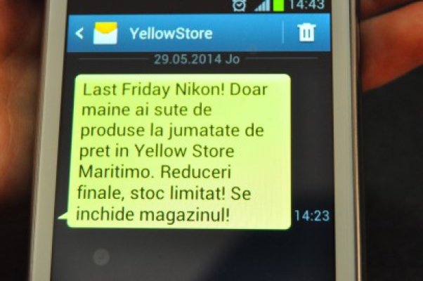 Last Friday Nikon! Yellow Store Constanţa, primul magazin foto din Sud-Estul României, se închide